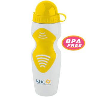 SWWB80YL - 24 oz BPA Free Sports Bottle - Yellow